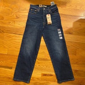 Levis Ribcage Straight Ankle